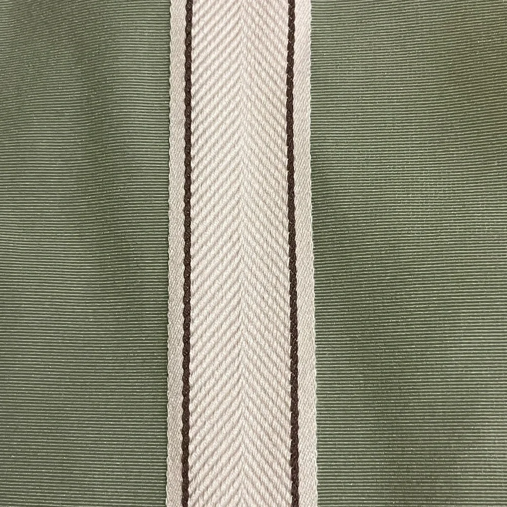 Restoration Hardware Green and Cream Patterned pillow shams (3)